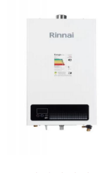 Aquecedor a gás digital Rinnai E15 Branco