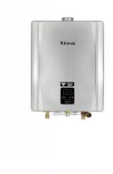 Aquecedor a gás digital Rinnai E21 Prata